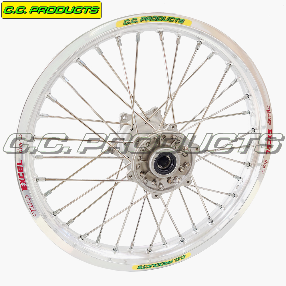 Spoke and nipple Suzuki RM 125/250 19-inch 88-10 Rear Wheel - 3