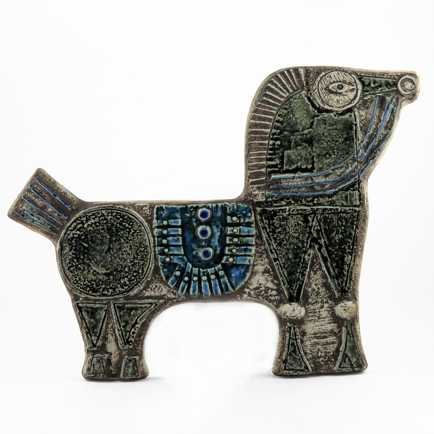 リサラーソン 陶板 馬 1960年代 44cm (数量限定)