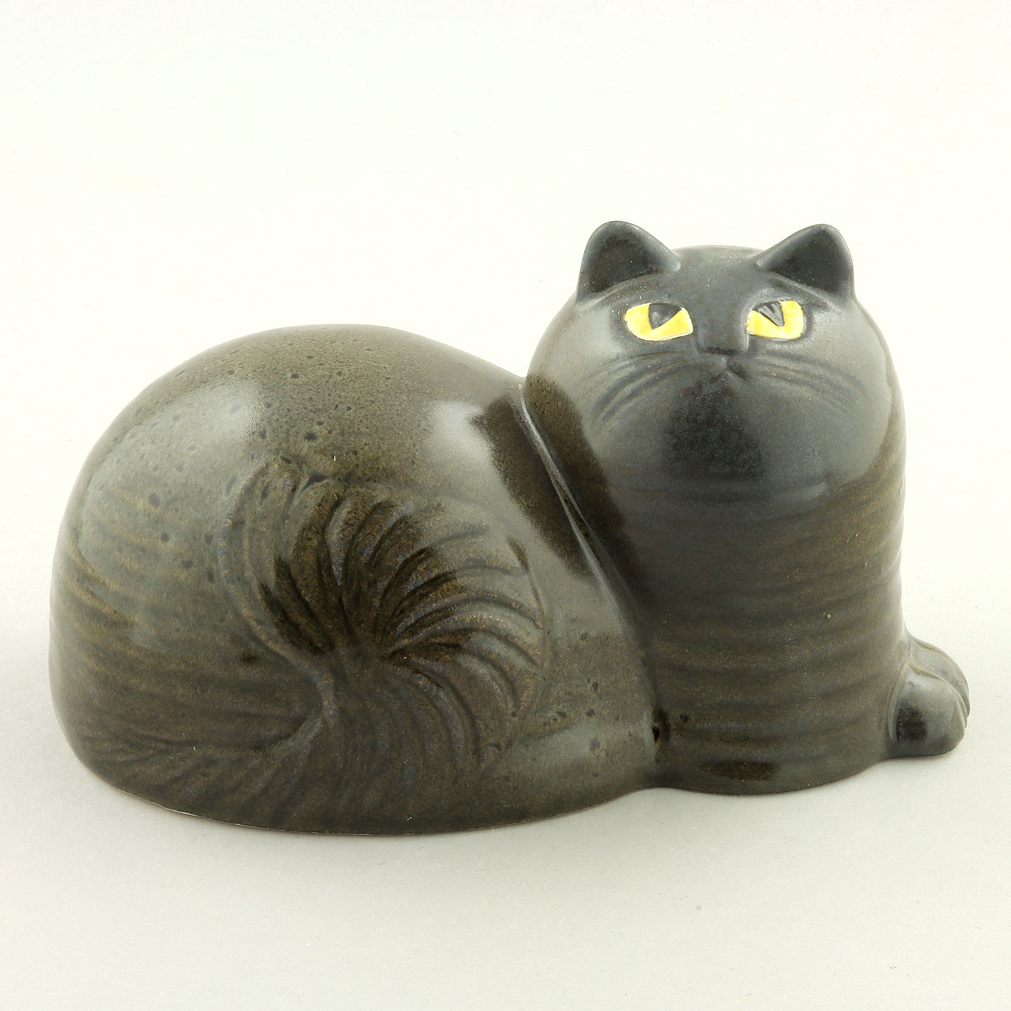 リサラーソン キャット マイ Mai (光沢のある黒） 2017年 19 cm リサラーソン キャット マイ Mai (光沢のある黒） 2017年 19 cm
