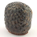 Lars Bergsten (1960s) Brown Swelling Owl 6 cm