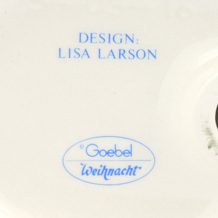 Lisa Larson (Goebel 1987) Candleholder Santa's Wife 16 cm