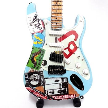 Minigitarr: Green Day - Billie Joe Armstrong - Fender Stratocaster