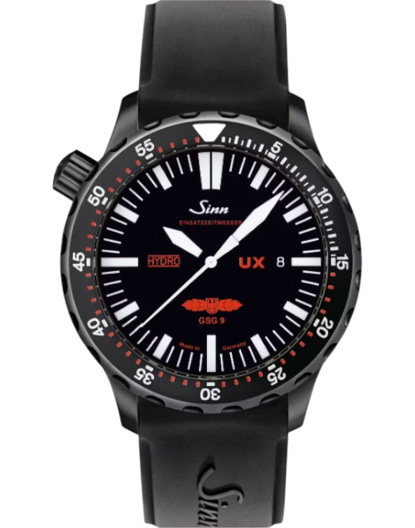 403.062 Sinn UX S GSG 9 integrerat silikonband med viklås