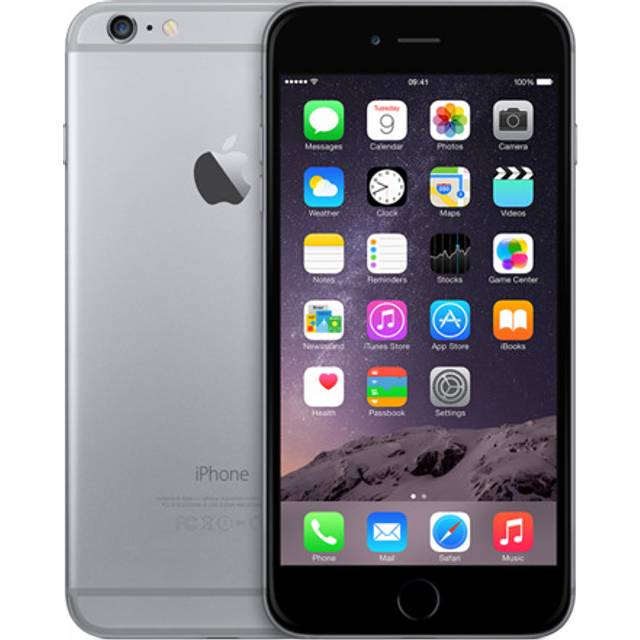 iPhone 6 16GB - 1 År Garanti Begagnad - Svart