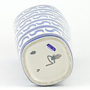 Karin Björquist (Indigo 1952) Cone Vase with Blue Decor 24 cm