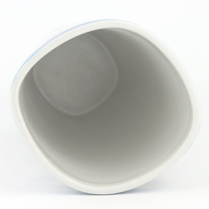 Karin Björquist (Indigo 1952) Cone Vase with Blue Decor 24 cm