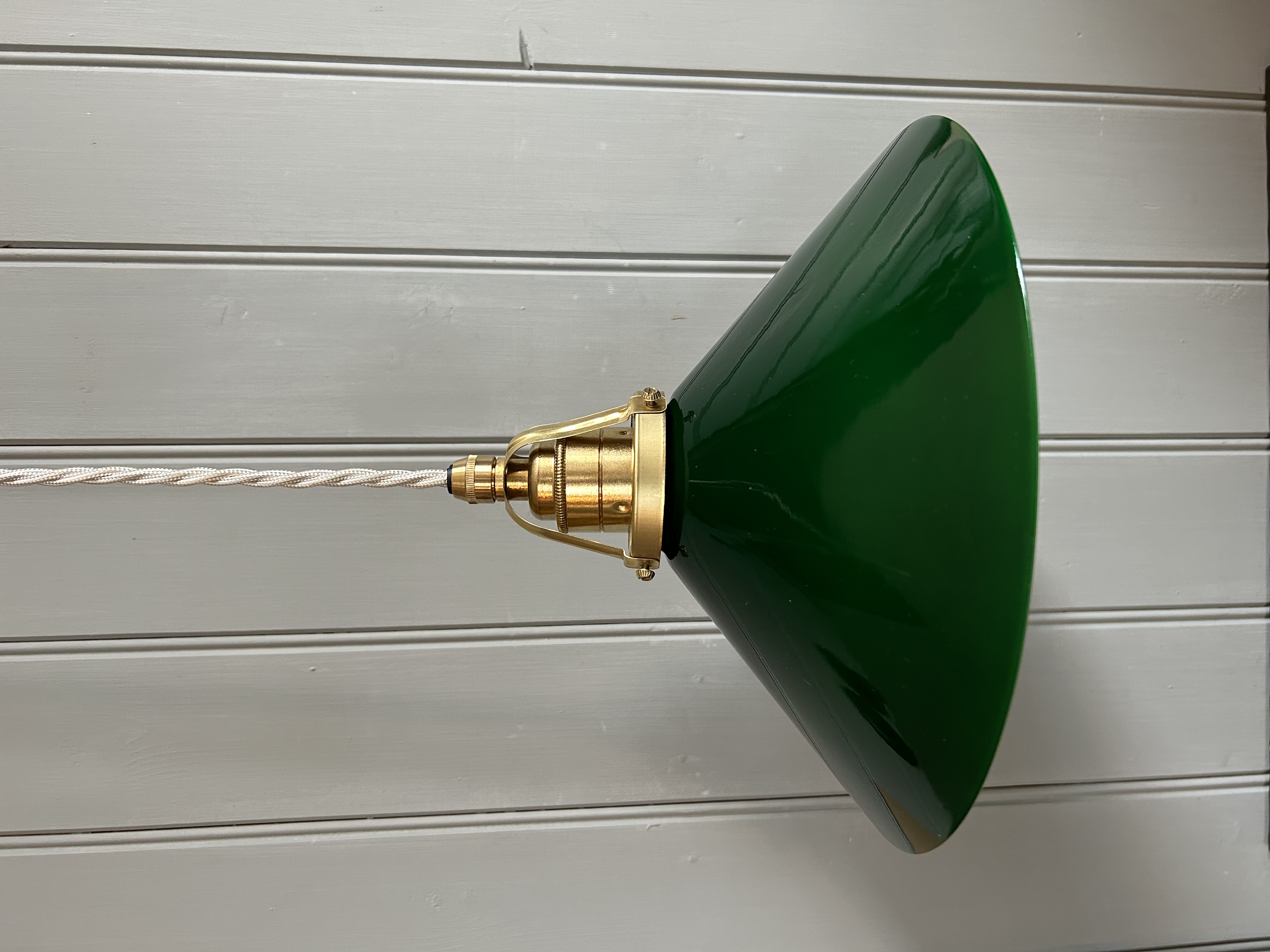 Armatur Skomakar- lampa grön