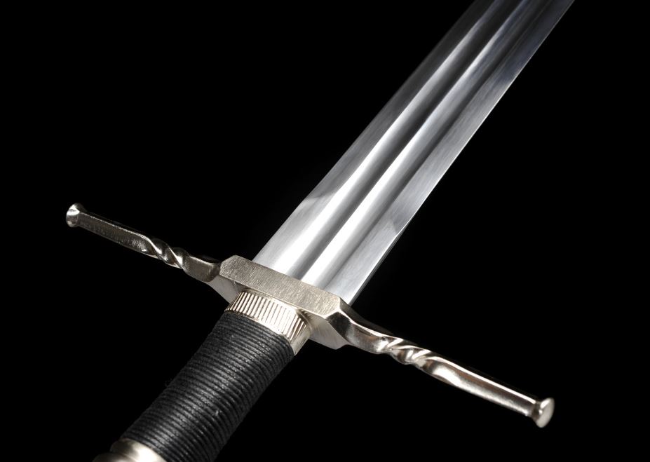 Warrior- Witcher  Svärd med Slida - Svart Slida - 9