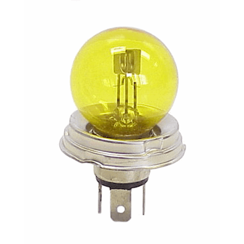 Glödlampa strålkastare, Gul P45 6 volt