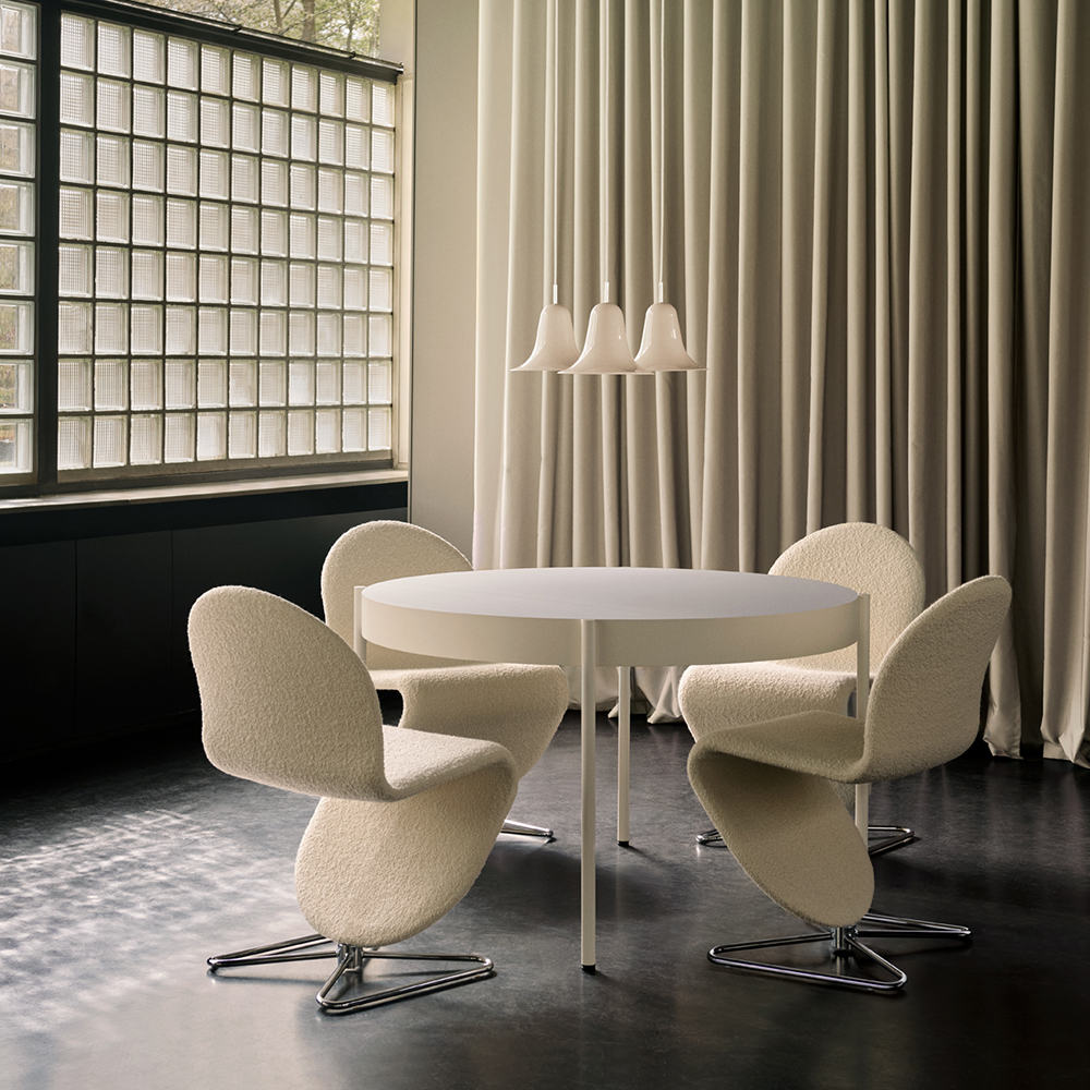 Series 430 Table Black Ø120/160 cm  - Verpan - 2