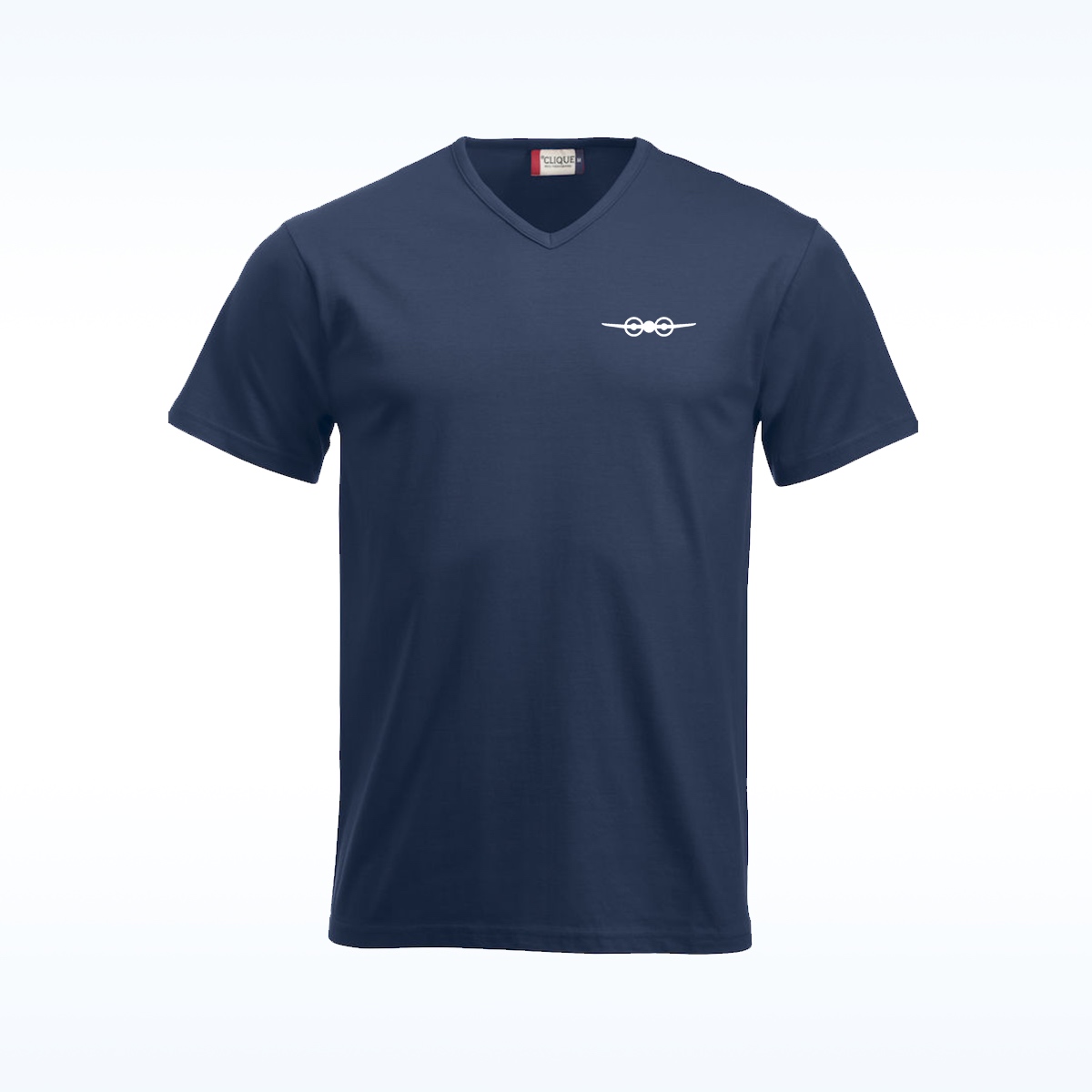 V-ringad t-shirt (fler färger)