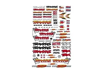 Decal Sheet Official Team Traxxas Racing