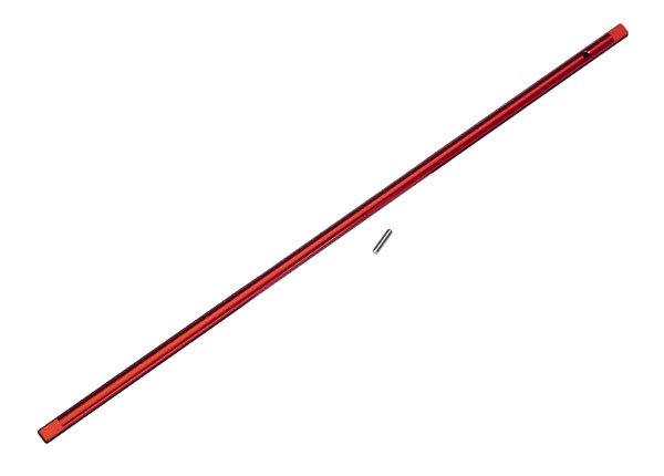Traxxas 8355R Kardanaxel Aluminium Röd  4-Tec