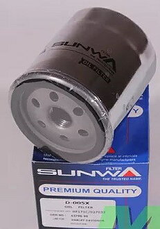 HF171C Hi-Flo Crome Oljefilter D-005X