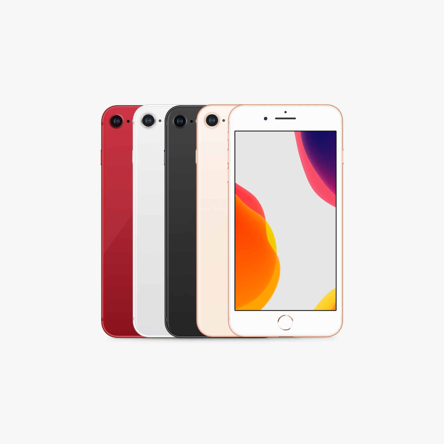 iPhone 8 64GB - 1 År Garanti Begagnad i Nyskick - Svart