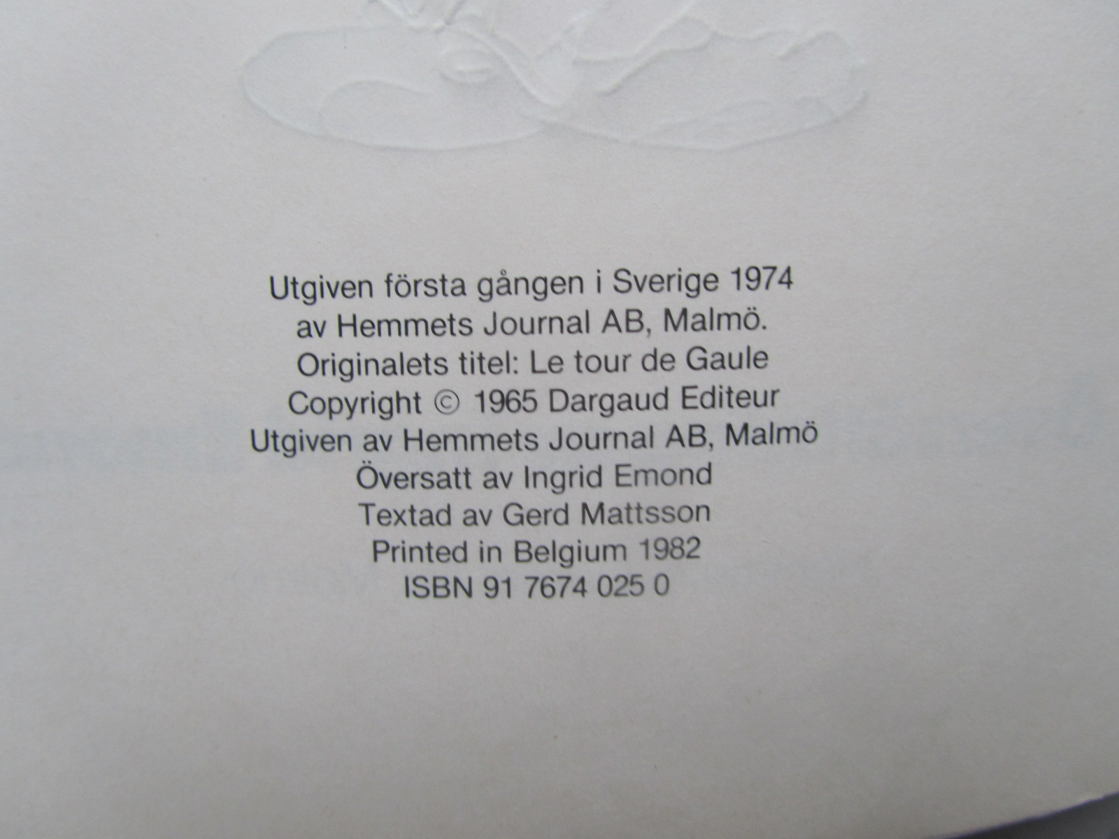 Asterix 12 Gallien runt 4:e upplagan Vg - 4