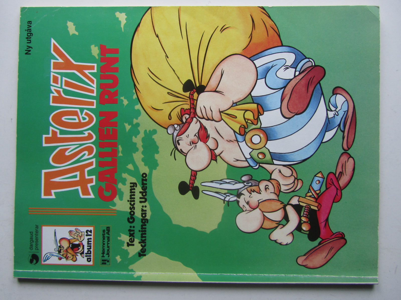 Asterix 12 Gallien runt 4:e upplagan Vg