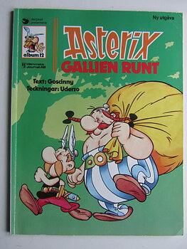 Asterix 12 Gallien runt 4:e upplagan Vg