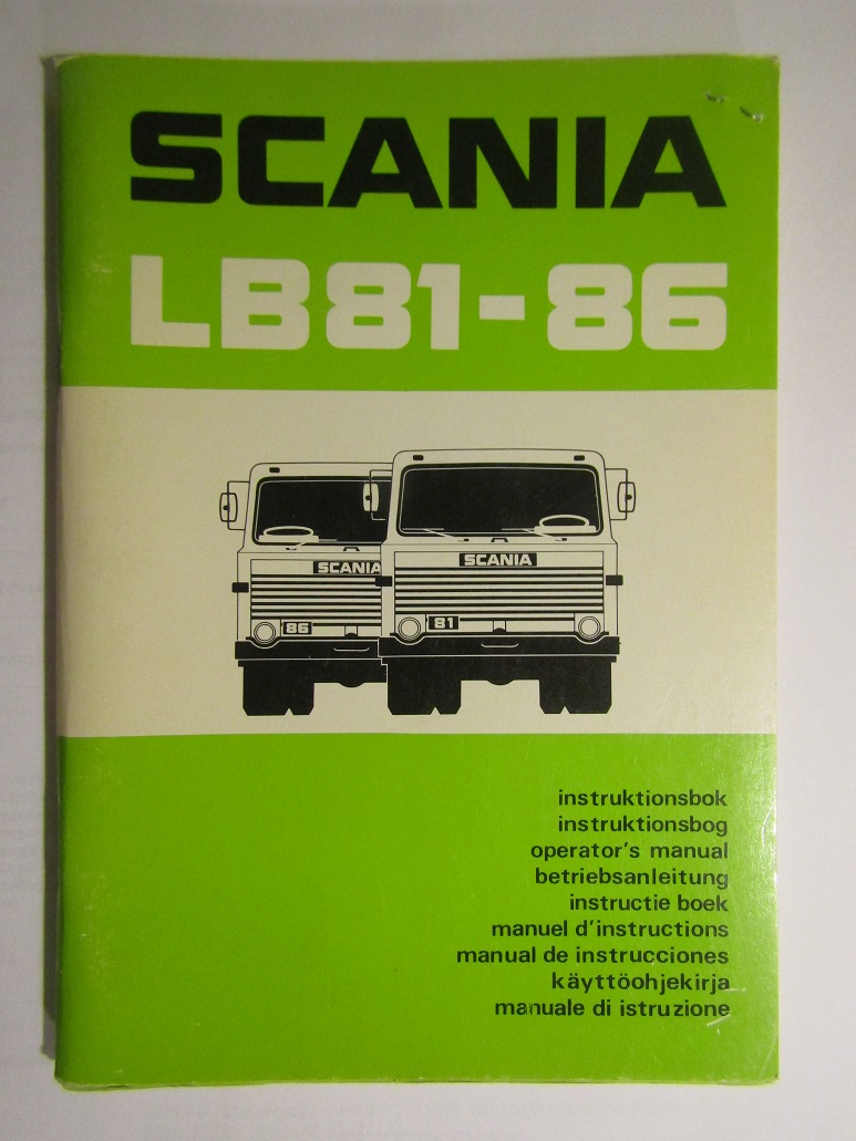 1979 Scania LB 81, LB 86, LBS 86 Instruktionsbok - 3