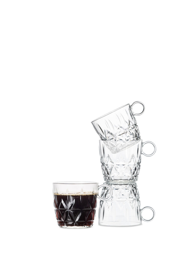 4-pack Kaffemugg i akryl