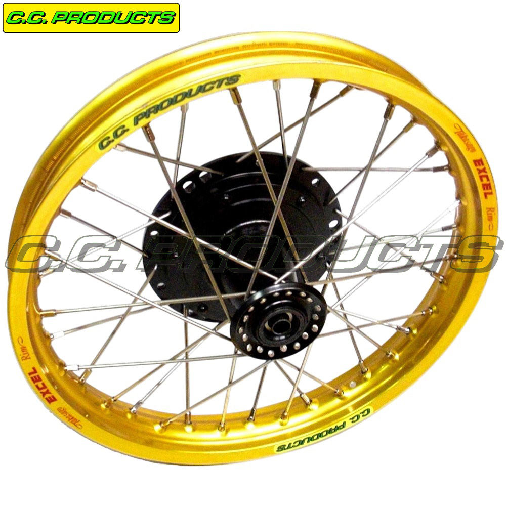 Spoke and nipple CZ Motocross 19-inch 64-89 Rear Wheel - 3