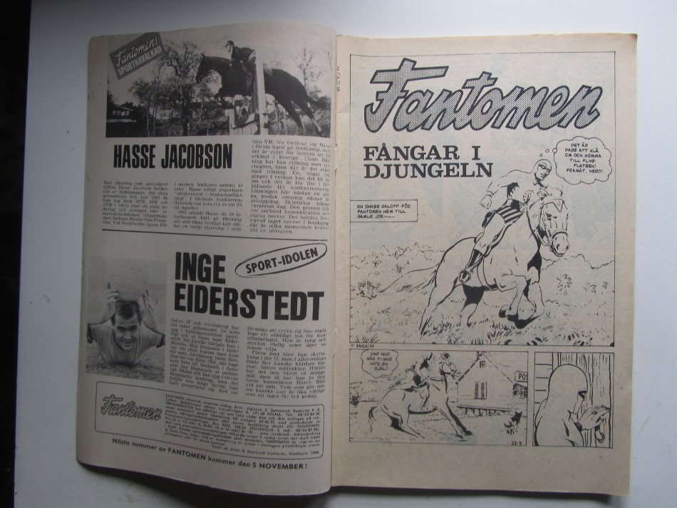 Fantomen 1968 22 Vg - 3