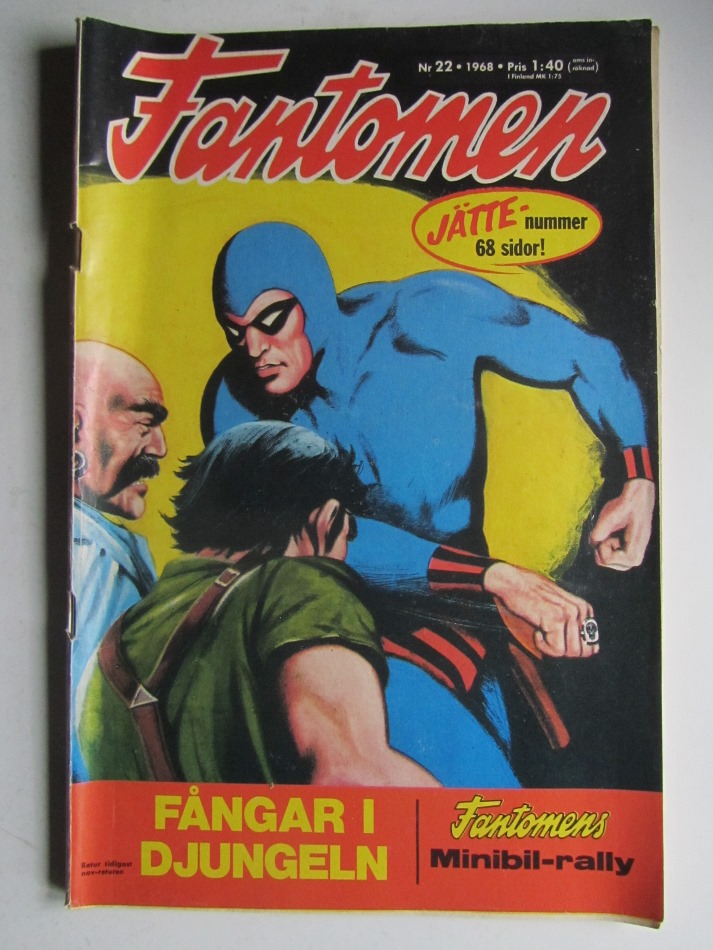 Fantomen 1968 22 Vg