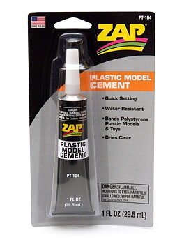ZAP Plastic Model Cement 1oz/29.5ml ZAP