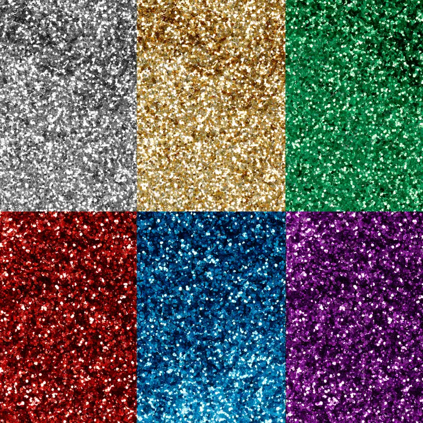 Glitter bio mix färg 7mlx6/fp - 4