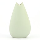 Gunnar Nylund (AUK 1950s) Gray Swelling Gape Vase 12 cm