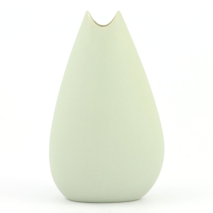 Gunnar Nylund (AUK 1950s) Gray Swelling Gape Vase 12 cm