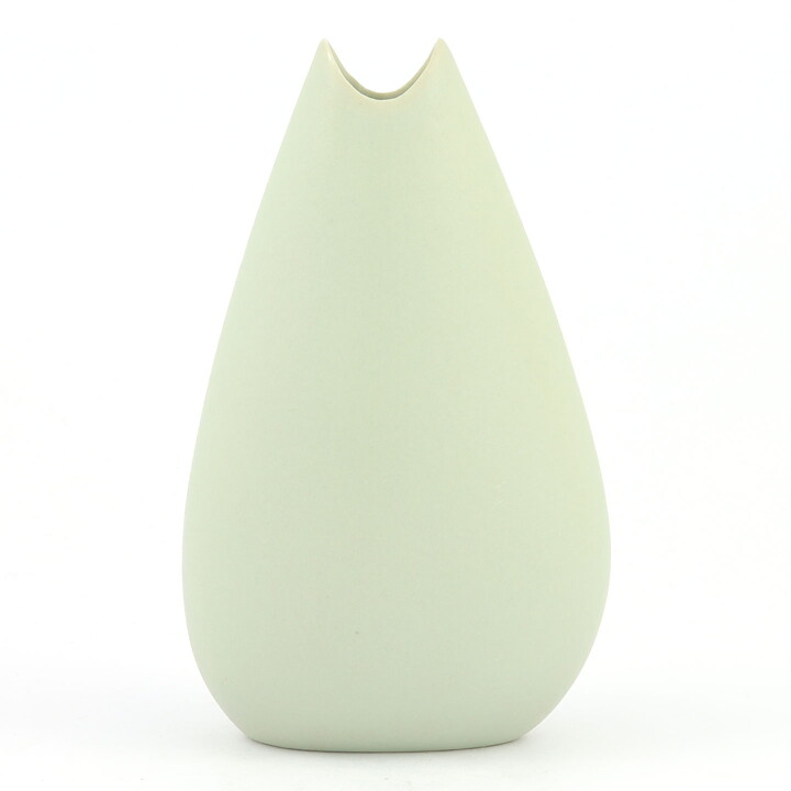 グナー・ニールンド AUKシリーズ  ふっくらした花瓶  Vase  (グレー)  1950年代  (12 cm)