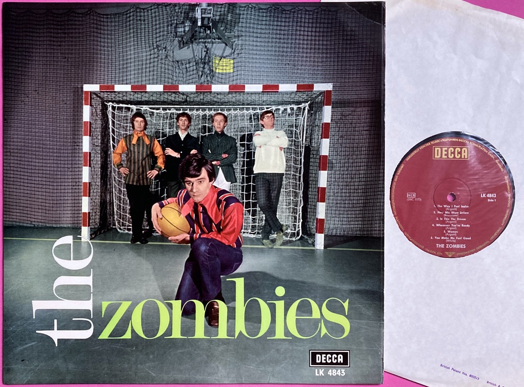ZOMBIES - "same" Sweden ONLY orig "GOAL COVER" LP 1966