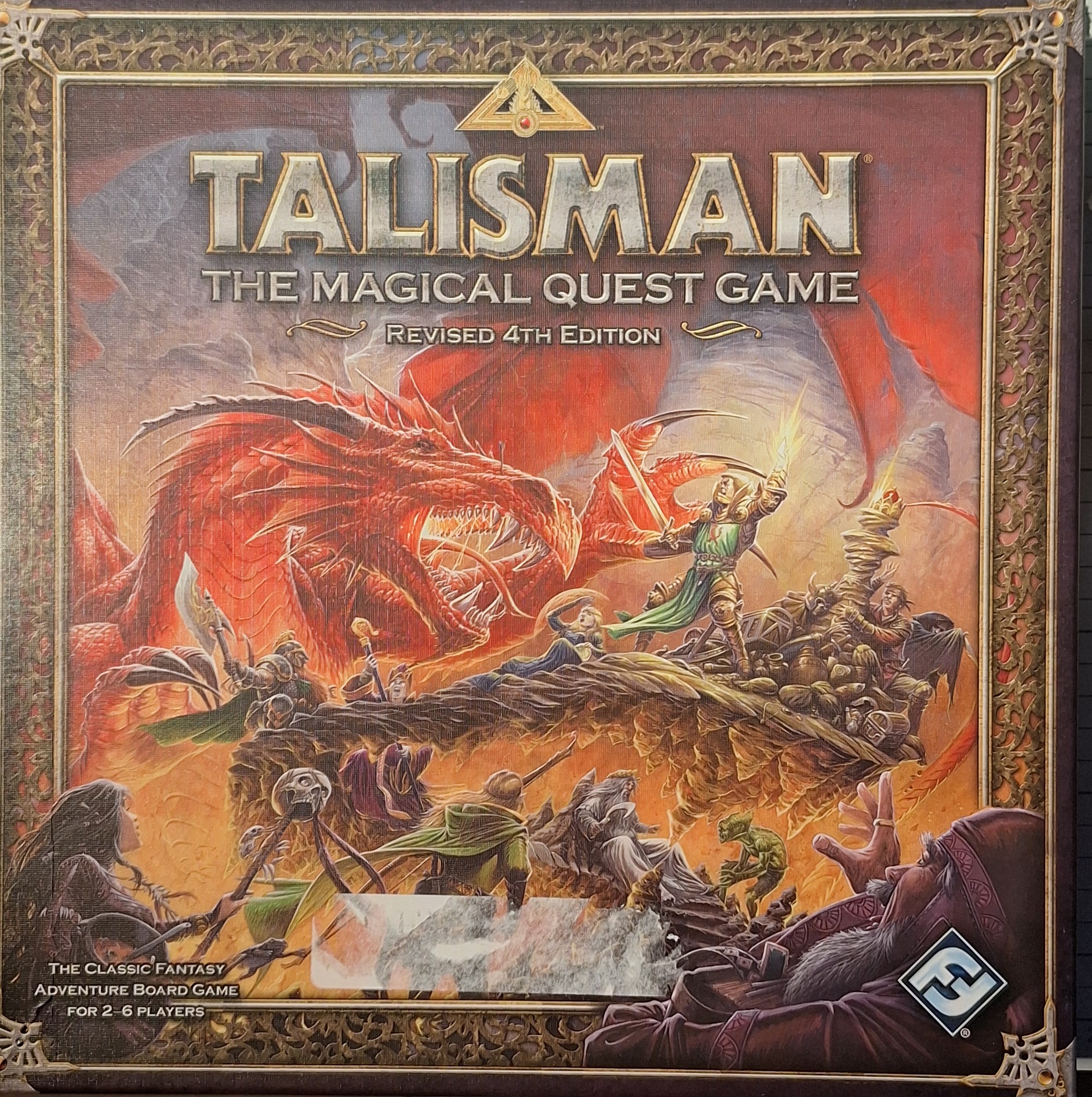 Talisman (Revised 4th Edition) Board Game (Demoexemplar)