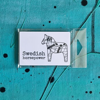 magnet SWEDISH HORSEPOWER - UTGÅENDE