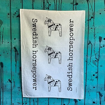 kökshandduk SWEDISH HORSEPOWER 50x70 cm