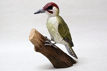 Green Woodpecker 23x15x7 cm