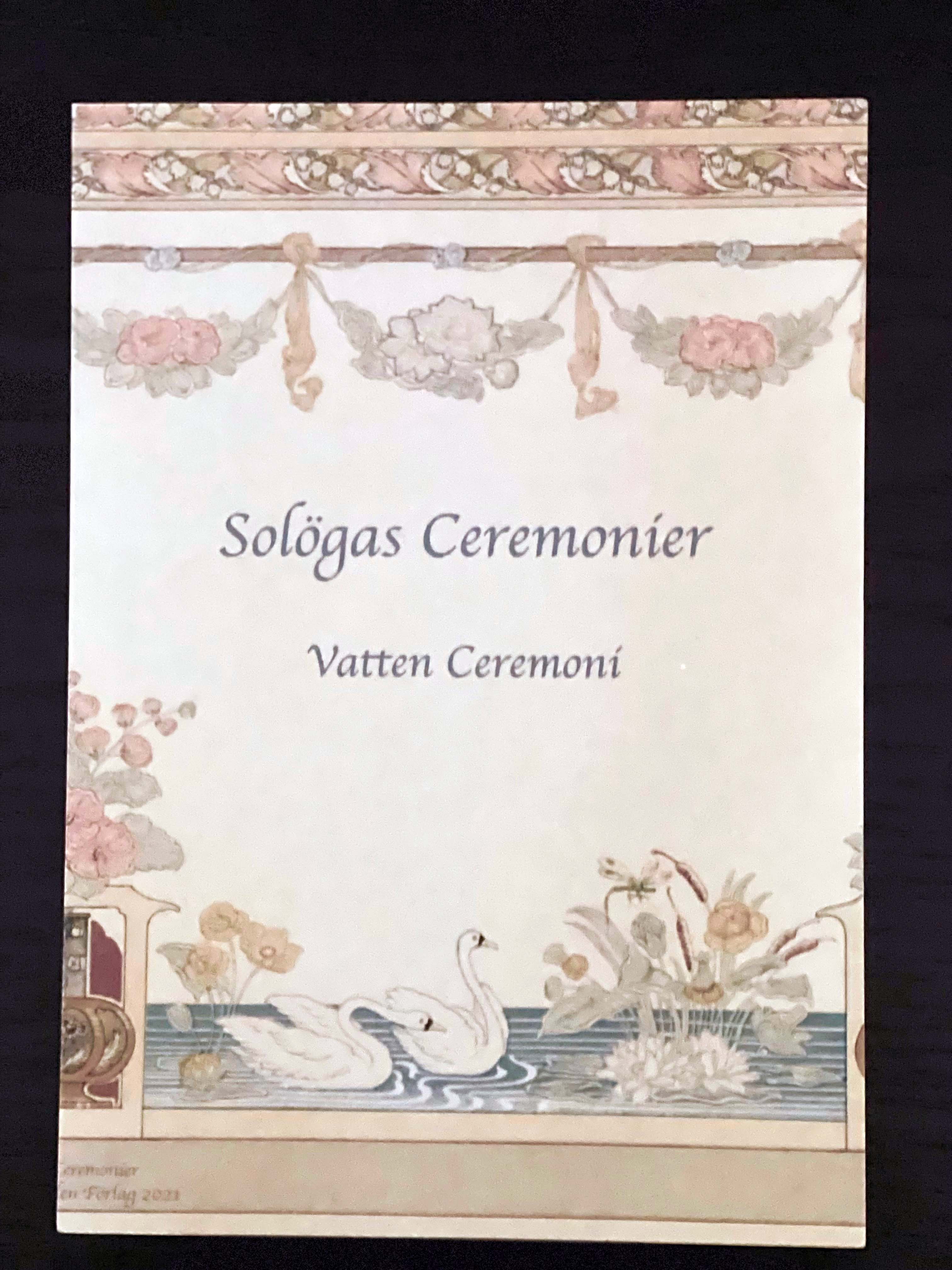 Vatten Ceremoni - Ceremonikort