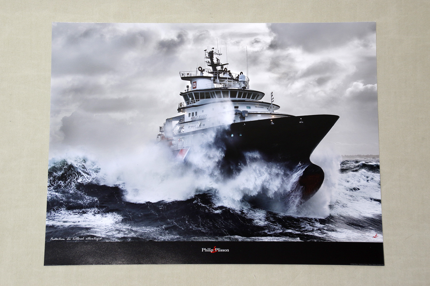 The tug Abeille Bourbon Plate