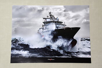 The tug Abeille Bourbon Plate