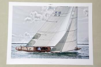 Sailing in the Bay Plansch