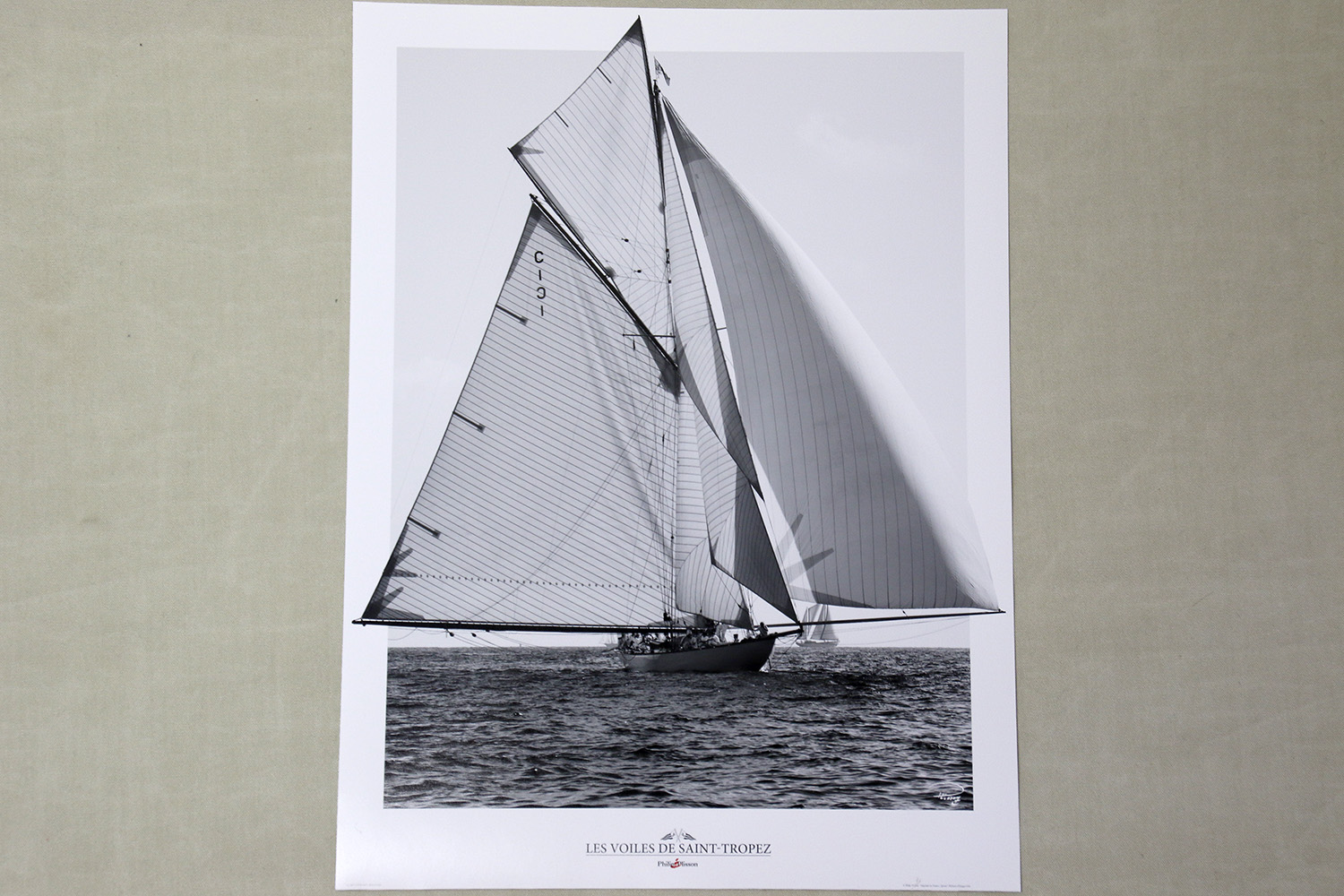 Les Voiles de Saint-Tropez Regatta Plate