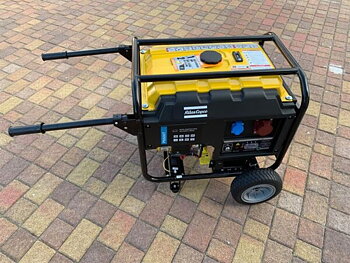 Elverk Atlas Copco P6500T, 400 V.