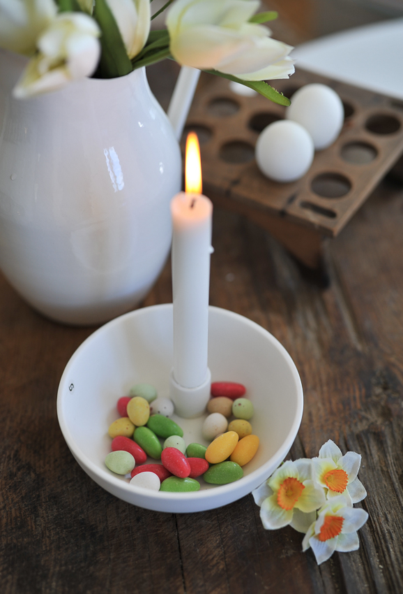 Lidatorp Small White Candlestick - 2