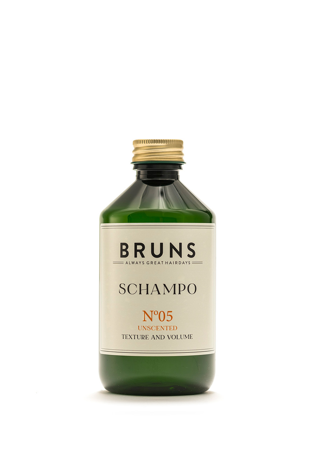Bruns Products Schampo 05 Oparfymerat Detox 300ml - För allergiker, känslig hårbotten, fet hårbotten &amp; som detox