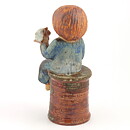 Lisa Larson (Sculptures 1977) Fantastic Flower Girl 22 cm  (1)
