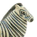 Lisa Larson (Stora Zoo 1957) Zesty Zebra 23 cm