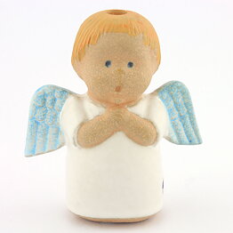 Lisa Larson (1970s) Child Angel Candleholder Angelica (Early Production with Box) 