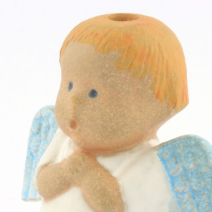 リサラーソン 天使の子ども  キャンドルホルダー Angelica アンジェリカ  1970年代 〈早期生産品  ボックス付き〉