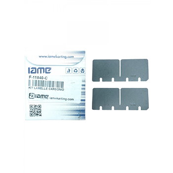 Reedblad kit, 0,24/0,25, Carbon, IAME X30